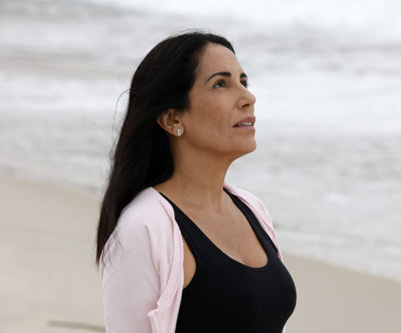 Norma, a personagem de Gloria Pires na novela "Insensato coração"